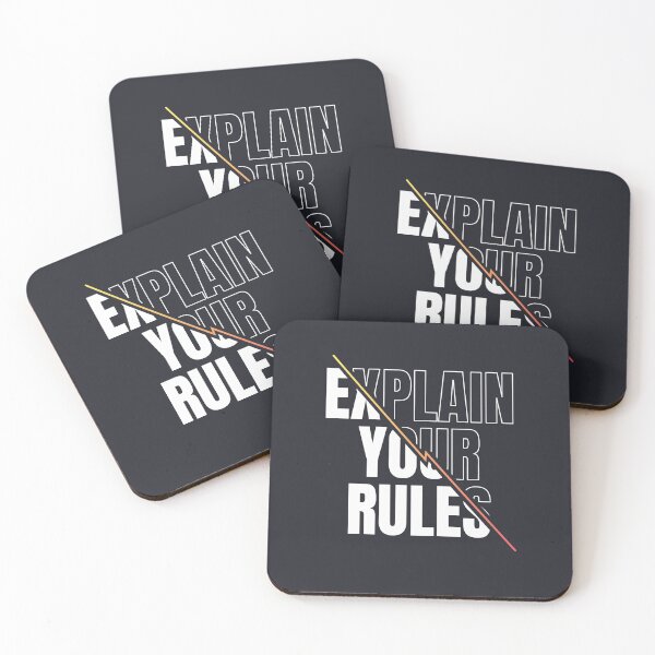 Item preview, Explain Your Rules designed and sold by Artsy Aura ⭐⭐⭐⭐⭐  .