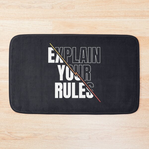 Item preview, Explain Your Rules designed and sold by Artsy Aura ⭐⭐⭐⭐⭐  .