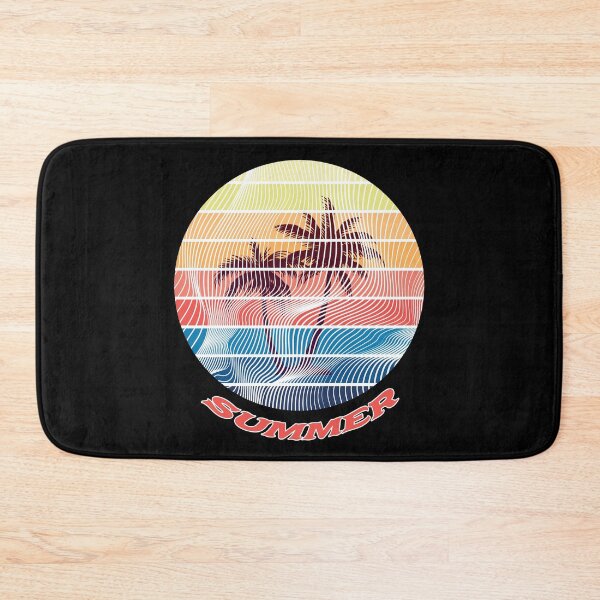Item preview, summer circle vintage palm trees designed and sold by Astralia.