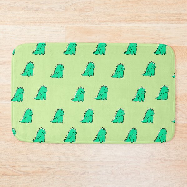 Item preview, Cute Dinosaur Dino Green Pattern designed and sold by SkyStract.