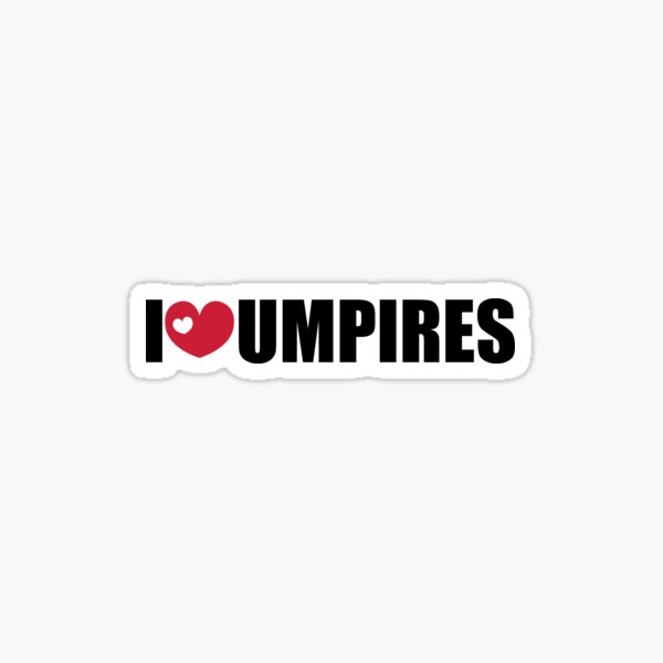 Umpire Stickers for Sale
