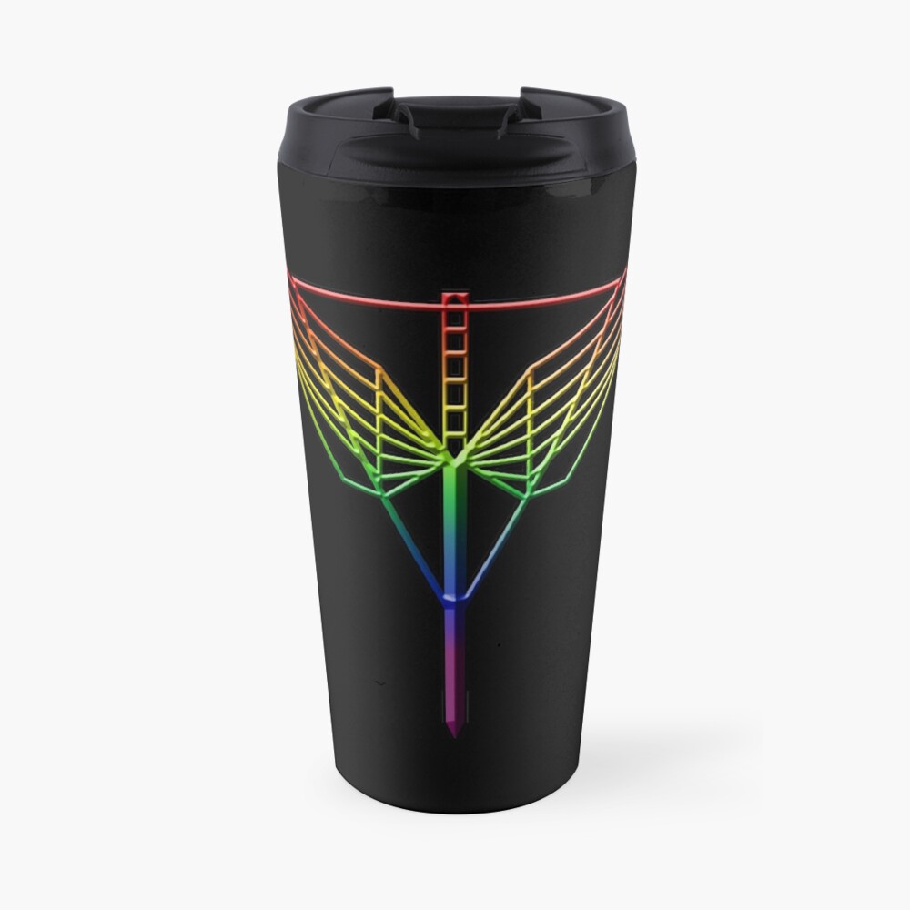 The Angel's Shield Symbol Pride Travel Mug