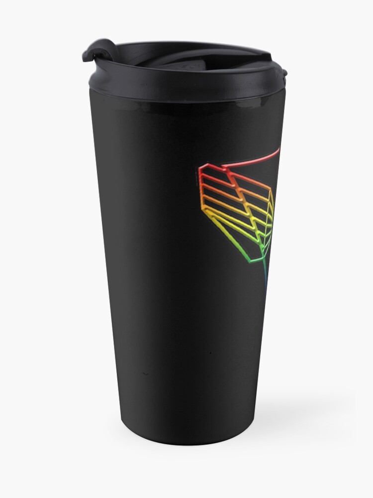 Alternate view of The Angel's Shield Symbol Pride Travel Mug