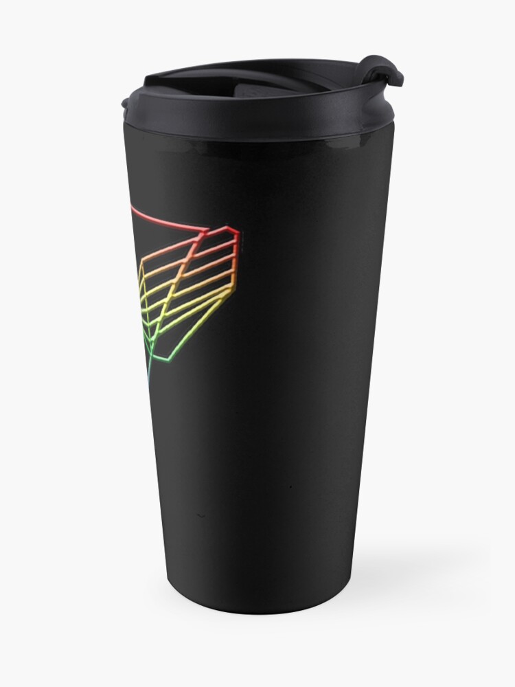 Alternate view of The Angel's Shield Symbol Pride Travel Mug