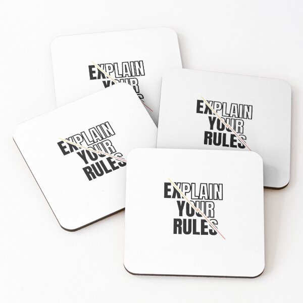 Item preview, Explain Your Rules designed and sold by Artsy Aura ⭐⭐⭐⭐⭐  .
