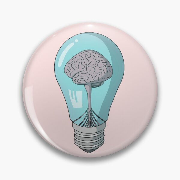 Item preview, Brain Lightbulb designed and sold by BundaBear.