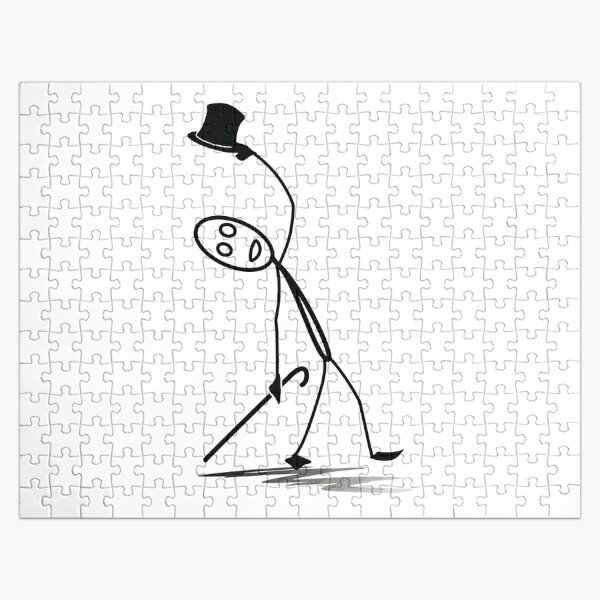 Stickman #2 Jigsaw Puzzle