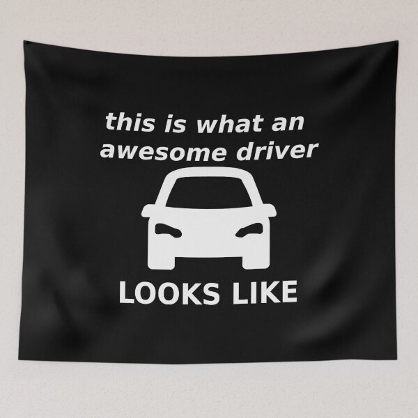 Item preview, this is what an awesome driver looks like for driving lovers white designed and sold by mikrocosmox.