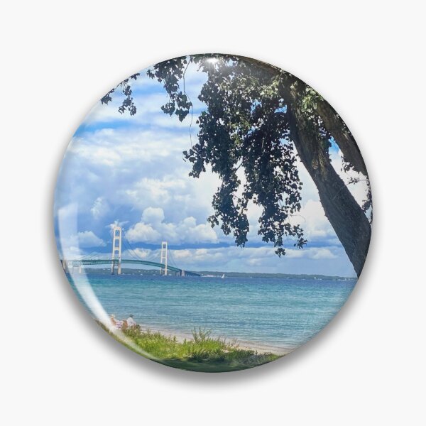 Item preview, Mackinaw Bridge designed and sold by Skrimptoast.