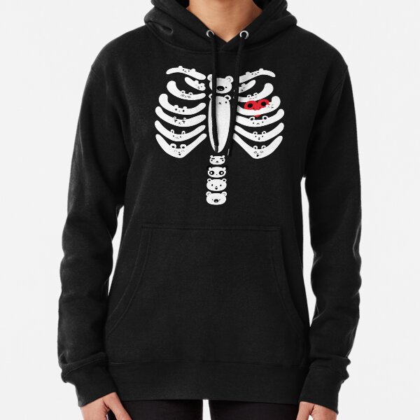 Bear Bones Pullover Hoodie