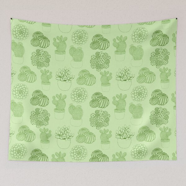 Item preview, Cute Cactus Pattern - Cacti Succulents - Gift for Succulent Lovers and Plant Mom designed and sold by Sajuade.