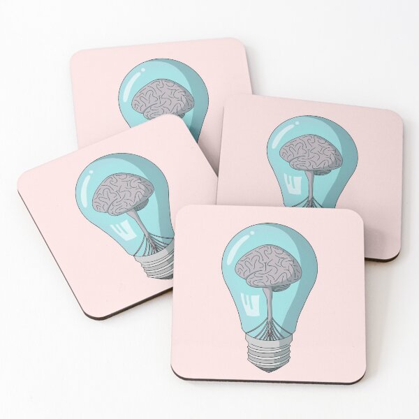 Item preview, Brain Lightbulb designed and sold by BundaBear.