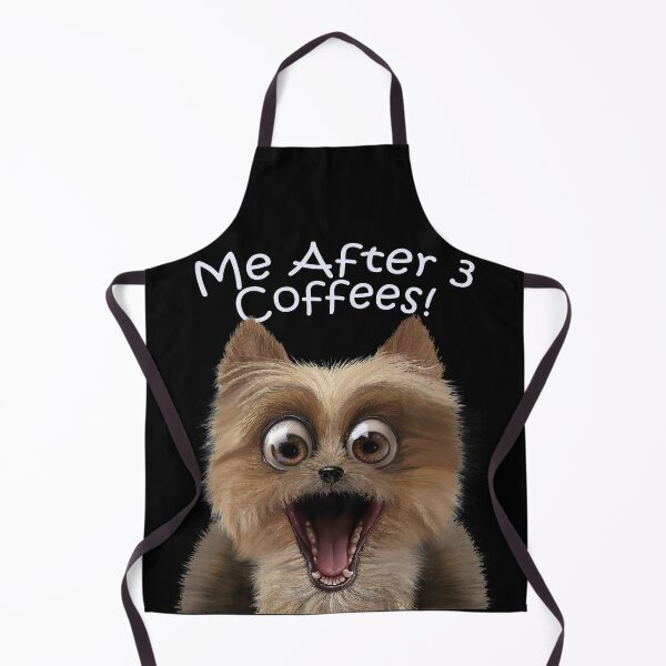 Item preview, Over-excited Yorkie: Me After 3 Coffees! designed and sold by itsashorething.