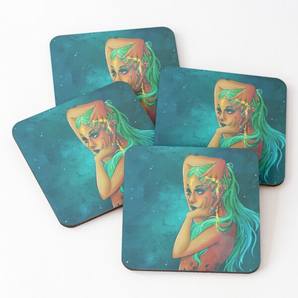 Item preview, Green mermaid designed and sold by poniepon.
