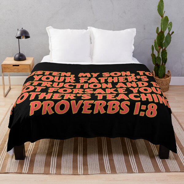Item preview, Bible Verse Proverbs 1:8 designed and sold by Prayingwarrior.