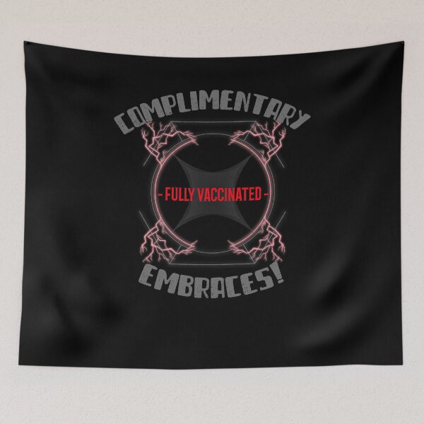 Item preview, Complimentary -Fully Vaccinated - Embraces designed and sold by AbsurdlyEpic.