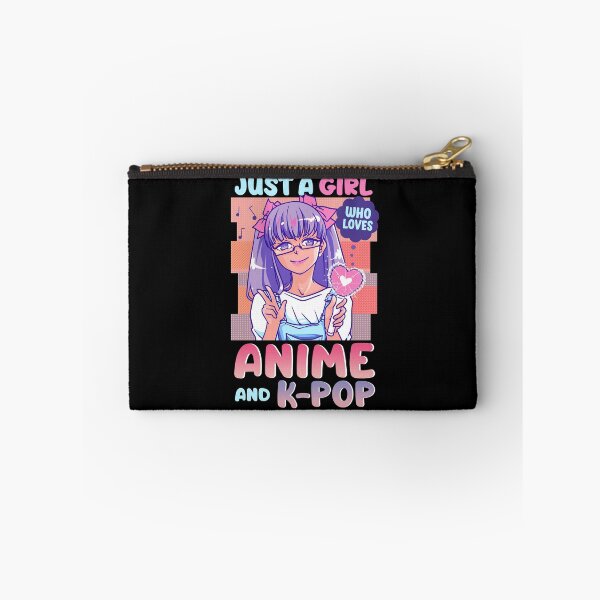 Item preview, Cute Just A Girl Who Loves Anime And K-Pop Girl designed and sold by perfectpresents.