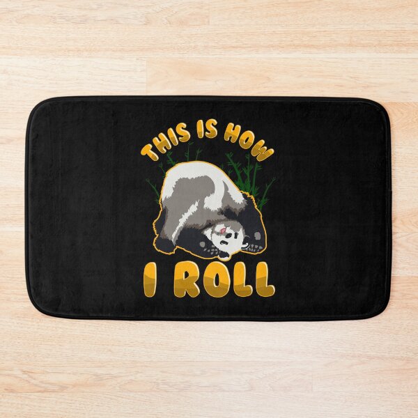 Item preview, Funny This Is How I Roll Kawaii Anime Panda Pun designed and sold by perfectpresents.
