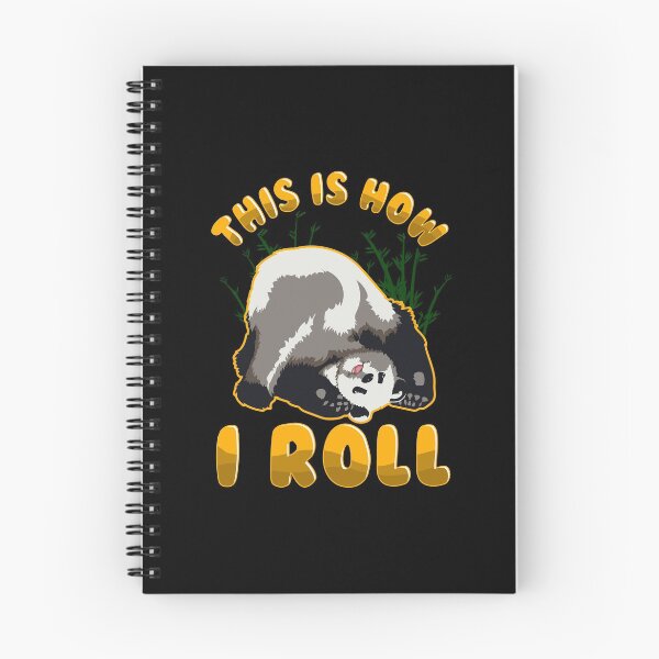 Item preview, Funny This Is How I Roll Kawaii Anime Panda Pun designed and sold by perfectpresents.