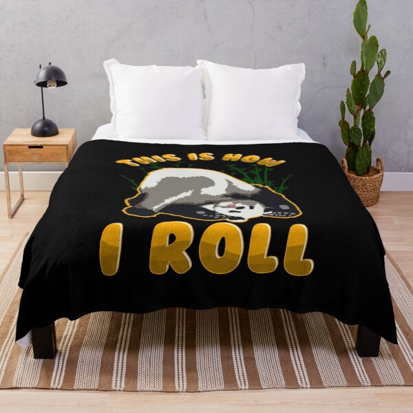Item preview, Funny This Is How I Roll Kawaii Anime Panda Pun designed and sold by perfectpresents.
