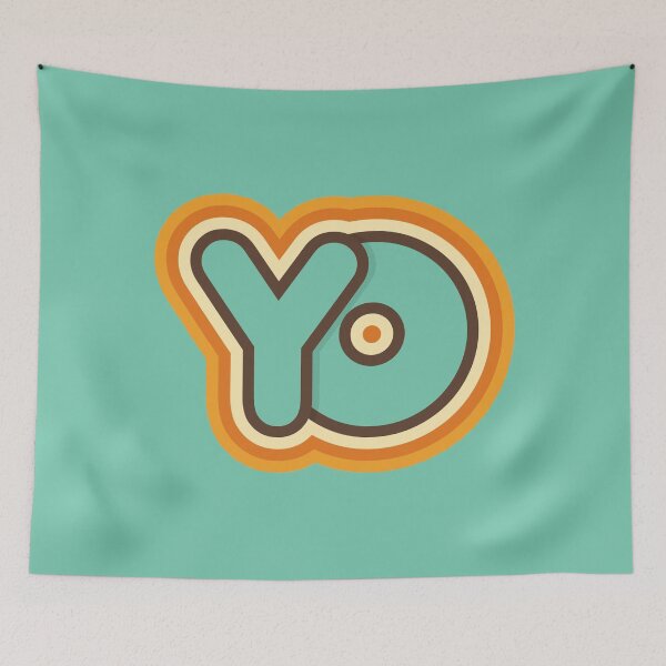 Item preview, YO - Retro designed and sold by Panda3 art.
