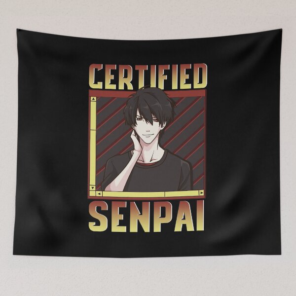 Item preview, Japanese Anime Certified Senpai Otaku designed and sold by perfectpresents.