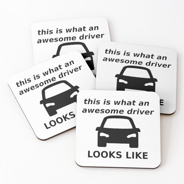 Item preview, this is what an awesome driver looks like for driving lovers black designed and sold by mikrocosmox.