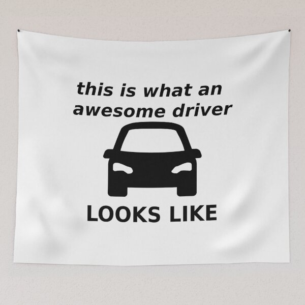 Item preview, this is what an awesome driver looks like for driving lovers black designed and sold by mikrocosmox.