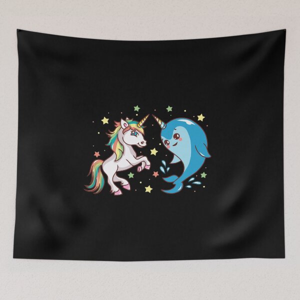 Item preview, Cute & Funny Horned Narwhal And Unicorn Friends designed and sold by perfectpresents.