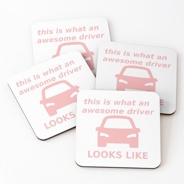 Item preview, this is what an awesome driver looks like for driving lovers pink designed and sold by mikrocosmox.