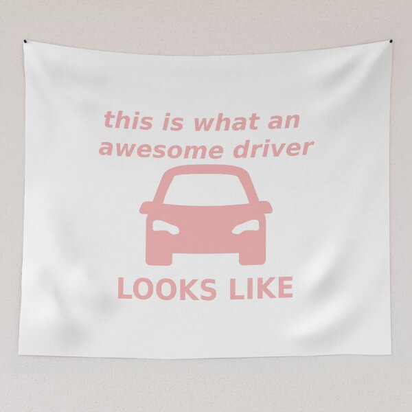 Item preview, this is what an awesome driver looks like for driving lovers pink designed and sold by mikrocosmox.