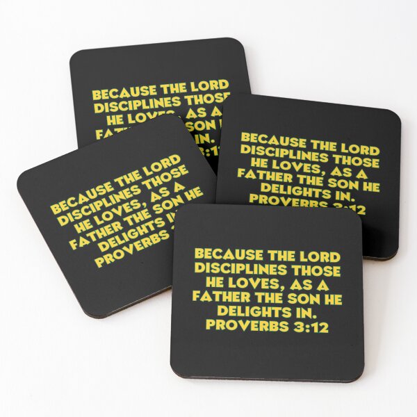 Item preview, Bible Verse Proverbs 3:12 designed and sold by Prayingwarrior.