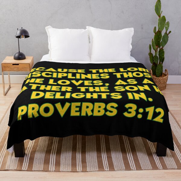Item preview, Bible Verse Proverbs 3:12 designed and sold by Prayingwarrior.