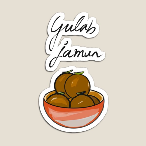 How to draw Gulab Jamun