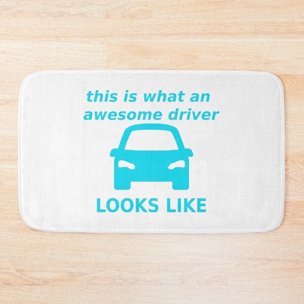 Item preview, this is what an awesome driver looks like, for driving lovers blue designed and sold by mikrocosmox.