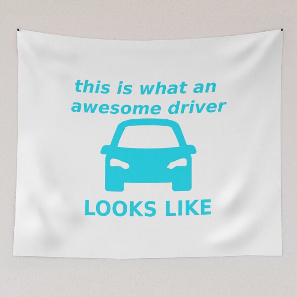 Item preview, this is what an awesome driver looks like, for driving lovers blue designed and sold by mikrocosmox.