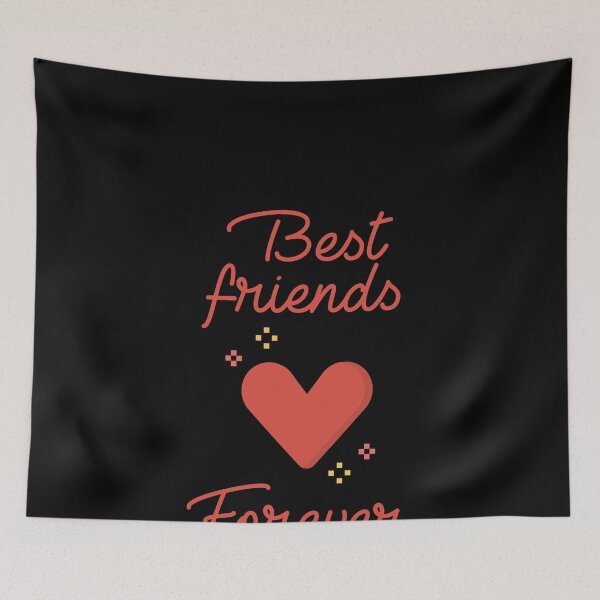 Item preview, Best Friends Friendship BFF Heart designed and sold by MarianRossberg.