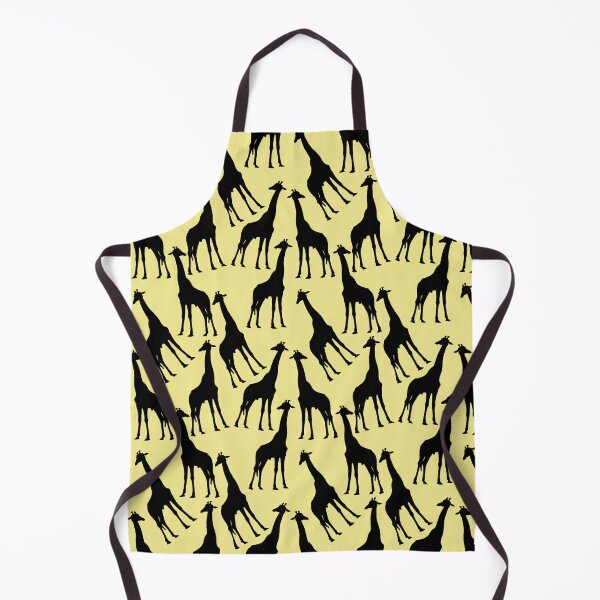 Item preview, Giraffe Pattern - Cute Animal - on yellow for giraffe lovers designed and sold by Sajuade.