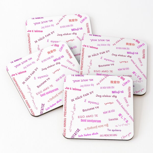 Item preview, Love in many languages designed and sold by joyjoybee.