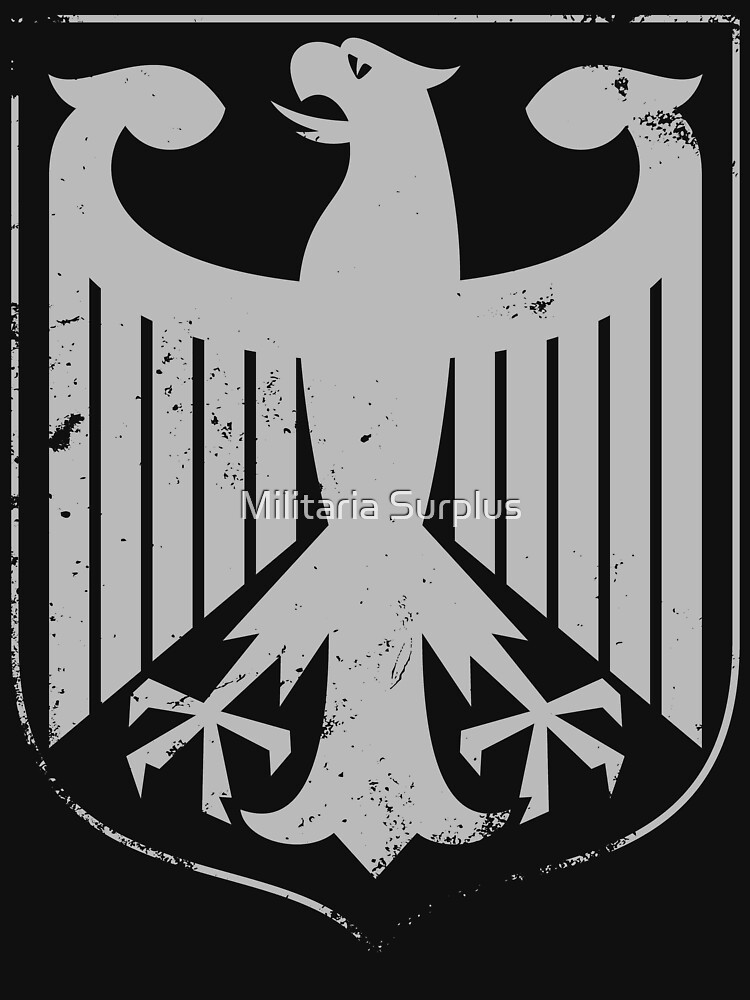 "Wappen Deutscher Adler Grunge" TShirt von 86clothingco Redbubble