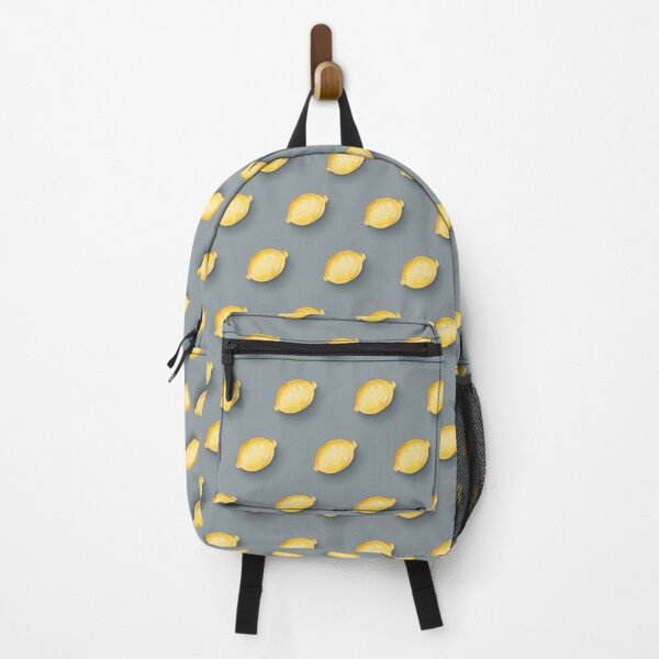 Item preview, Yellow Grey Trendy Color Of The Year 2021 Lemons Pattern designed and sold by MintaApparel.