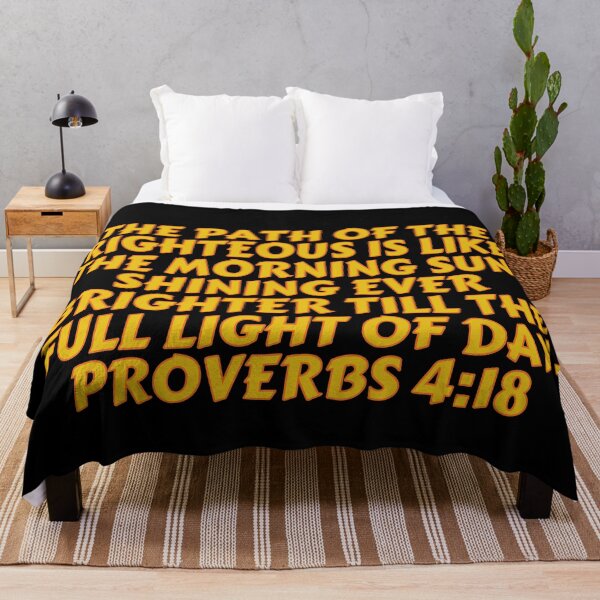Item preview, Bible Verse Proverbs 4:18 designed and sold by Prayingwarrior.