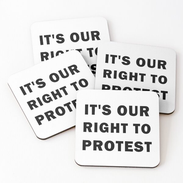 Item preview, It's our right to protest designed and sold by ValentinaHramov.