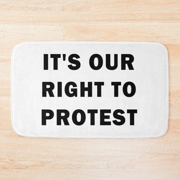 Item preview, It's our right to protest designed and sold by ValentinaHramov.