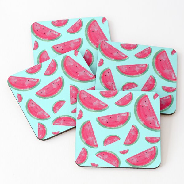 Item preview, Watermelons (aqua blue background) designed and sold by ojasha.
