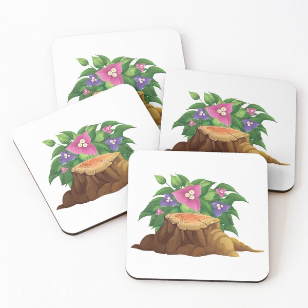 Item preview, Flowers On Rocks And Wood designed and sold by EVERTEESLOVER.