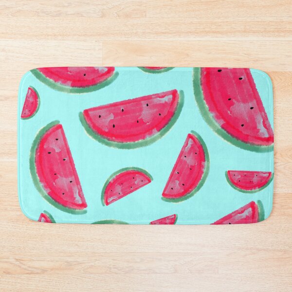 Item preview, Watermelons (aqua blue background) designed and sold by ojasha.