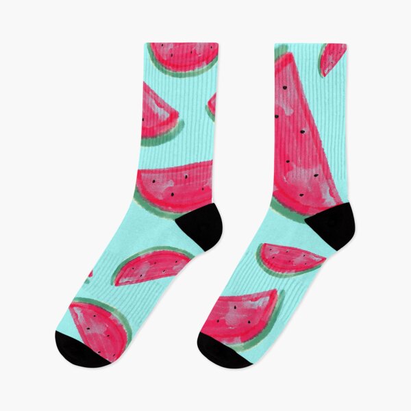 Item preview, Watermelons (aqua blue background) designed and sold by ojasha.