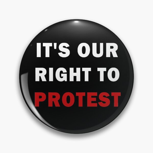 Item preview, It's our right to protest designed and sold by ValentinaHramov.