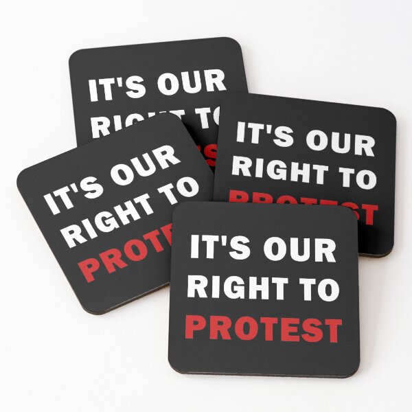 Item preview, It's our right to protest designed and sold by ValentinaHramov.